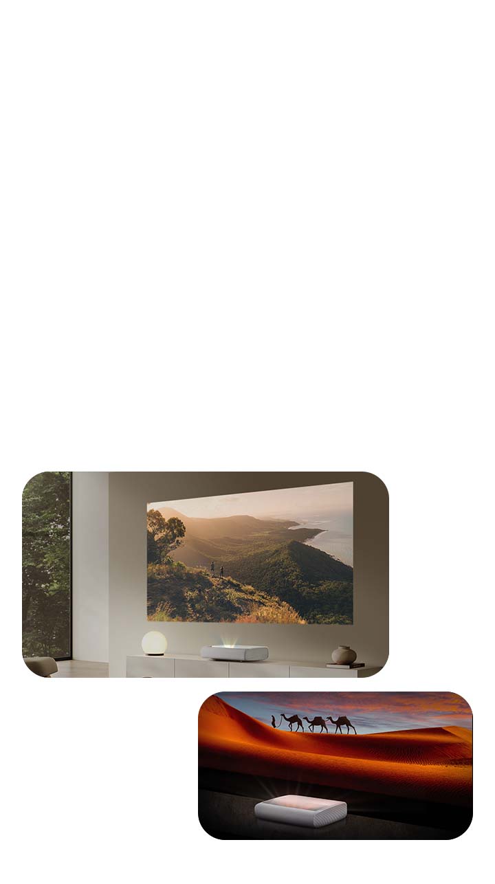 Turn any room into a home theater