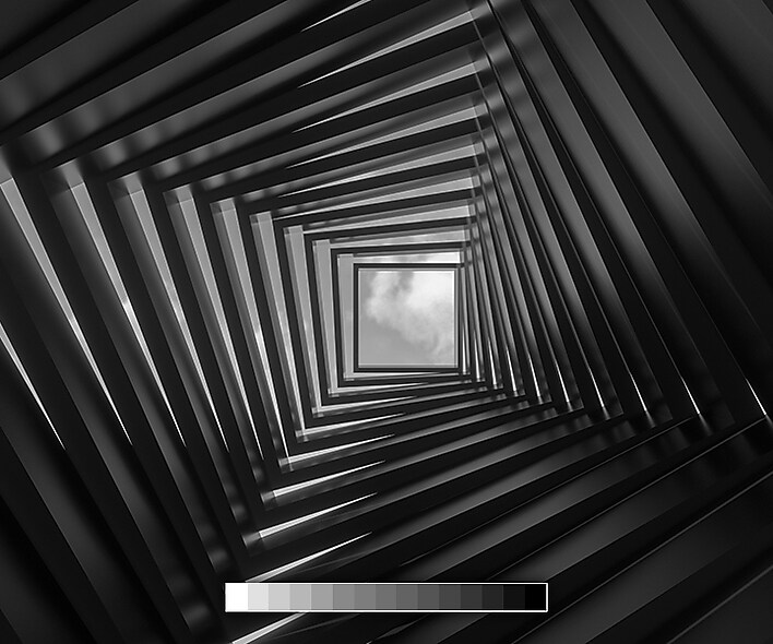 Continuous natural shading Continuous natural shading