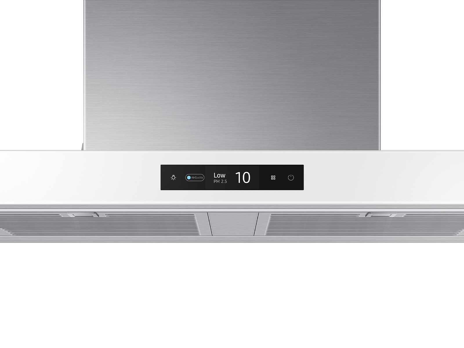 Thumbnail image of 30” Bespoke Smart Wall Mount Hood with LCD Display in Clean White