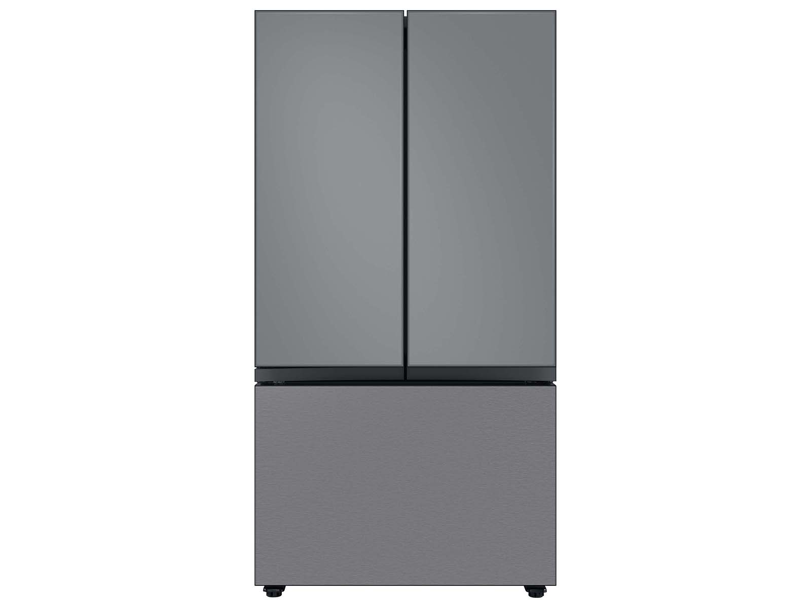 Thumbnail image of Bespoke 3-Door French Door Refrigerator Panel in Stainless Steel - Bottom Panel