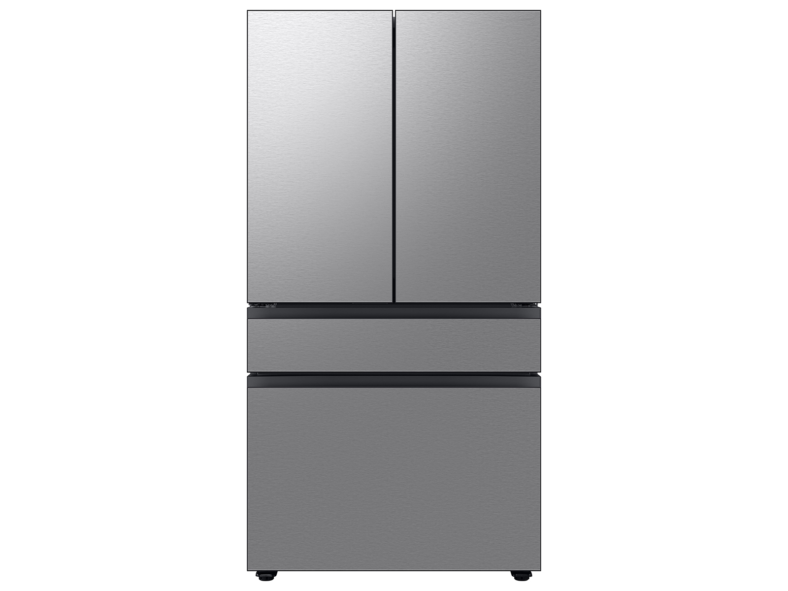Thumbnail image of Bespoke 29 cu. ft. 4-Door French Door Refrigerator with Inner Beverage Center™ & FlexZone™ Drawer in Stainless Steel